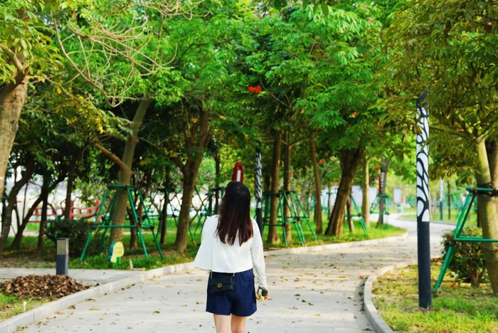 吴川水口渡湿地公园。姚瑶 摄