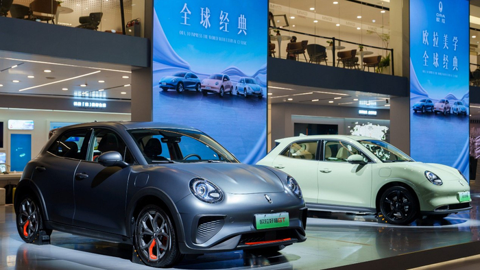 欧拉好猫GT。 长城汽车供图 华龙网发