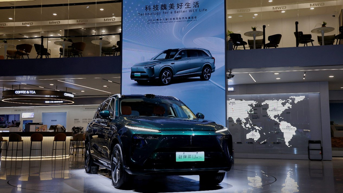 魏牌蓝山PHEV。 长城汽车供图 华龙网发