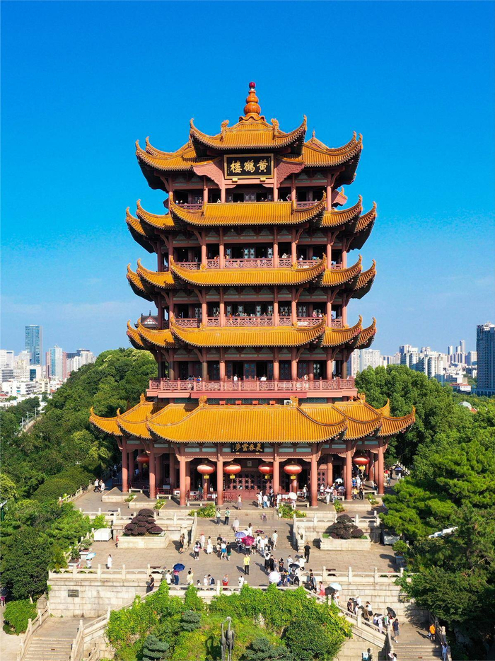 黄鹤楼.(湖北日报全媒记者 何宇欣 摄)