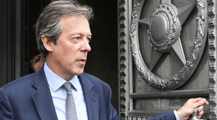 ▲英国驻俄大使奈杰尔·凯西6日被俄外交部召见