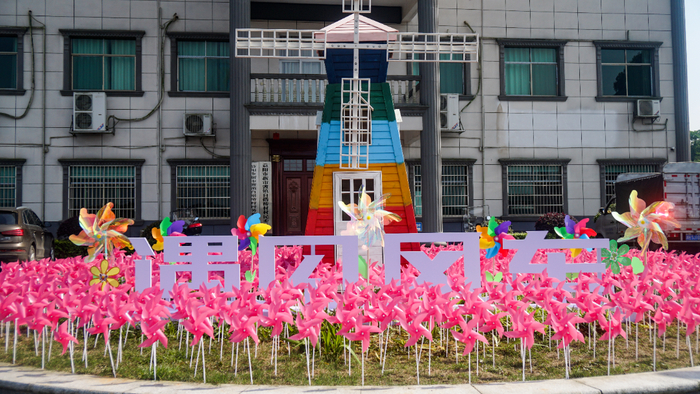 赫山区新市渡镇风车节
