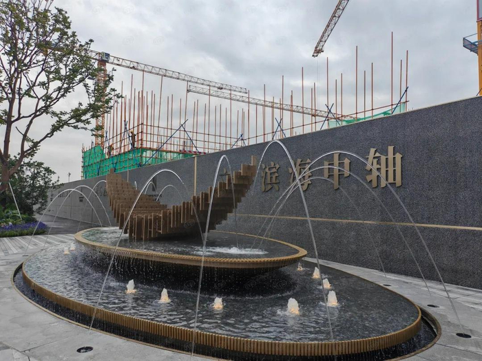 ▲滨海润府实景图 乐居摄