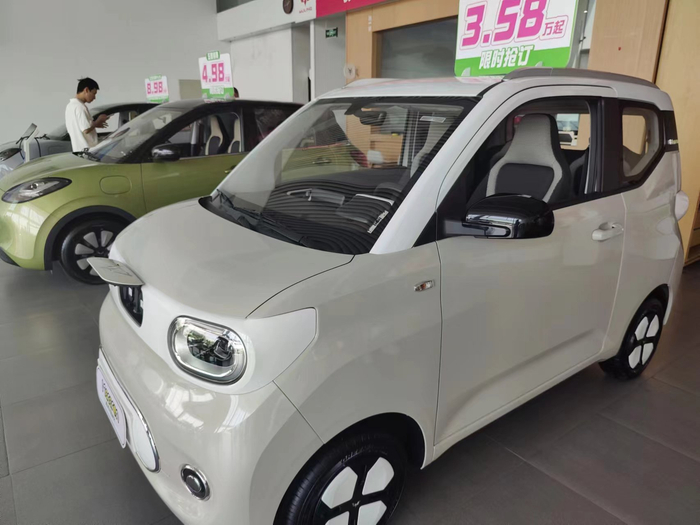 环京地区某上汽通用五菱4S店。摄/新京报贝壳财经记者 王琳琳