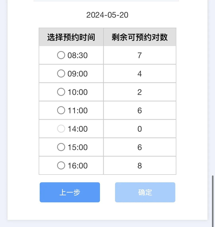 ▲青田婚姻登记预约情况