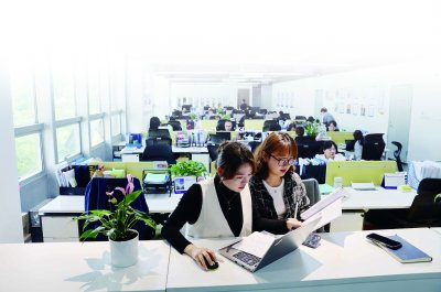 南京和本机电设备科技有限公司办公区。崔晓 摄