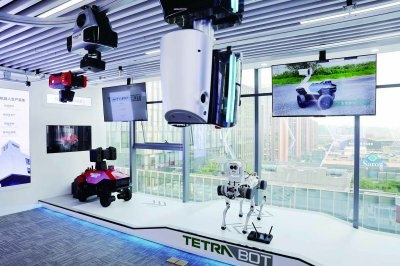 南京天创电子技术有限公司展厅。 崔晓 摄