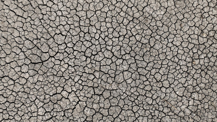 这是4月25日在墨西哥米却肯州拍摄的帕茨夸罗湖裸露的湖床（无人机照片）。新华社记者李梦馨摄