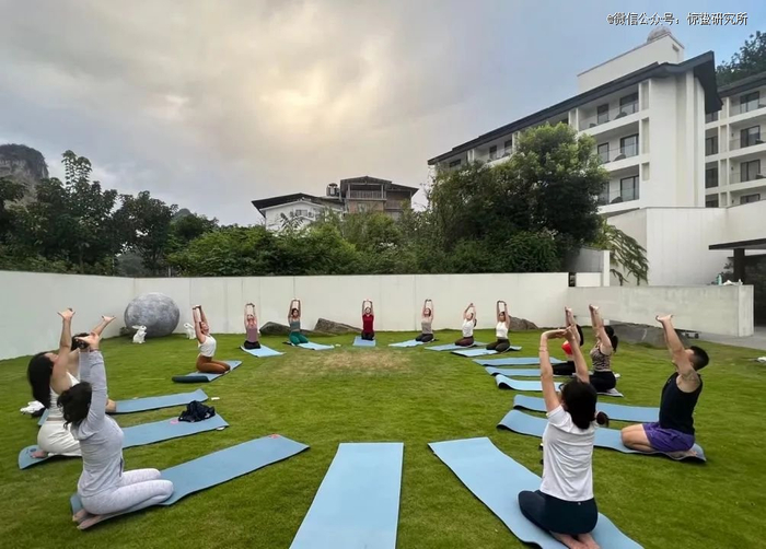 *Victoria分享的旅修活动现场