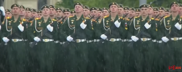 ▲俄罗斯纪念卫国战争胜利79周年阅兵式