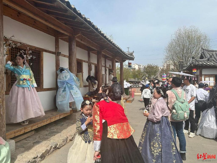 ▲延吉朝鲜族民俗园