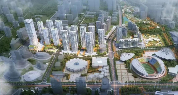 ▲鸭仔塘村改造后效果图，仅供参考