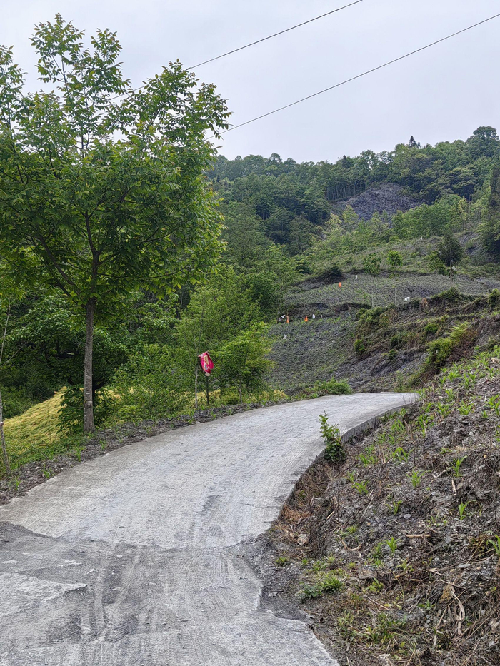 宋艳华家附近的滑坡隐患点