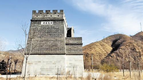     2024年2月拍摄的唐县倒马关。 河北日报记者 王思达摄