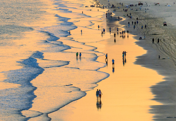 ▲清水湾海岸线，日出美景如画 图据视觉中国