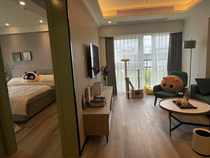 长短租公寓。图片来源：界面新闻摄