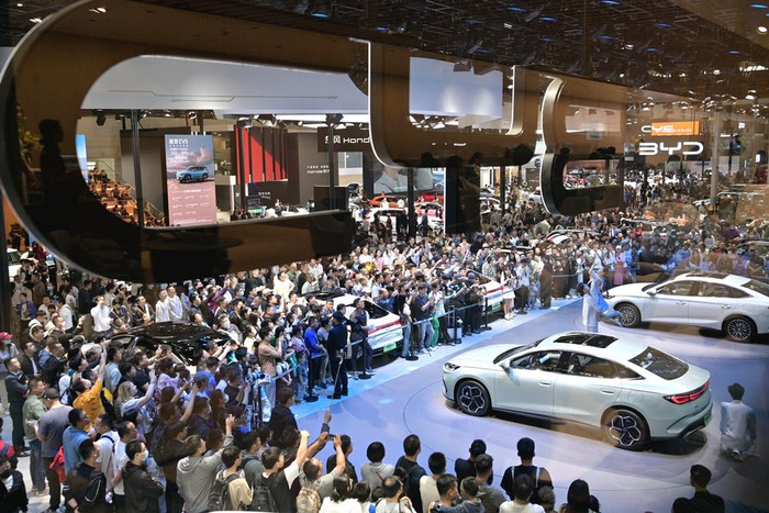 新华社记者 尹栋逊 摄6969在近期举行的2024北京车展上,奇瑞大卓