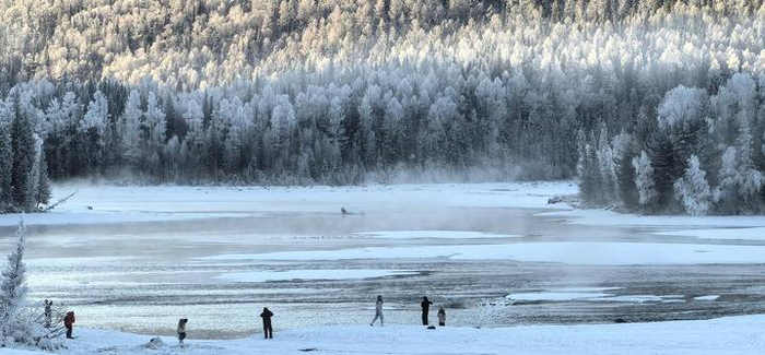 阿勒泰的冬天。受访者供图