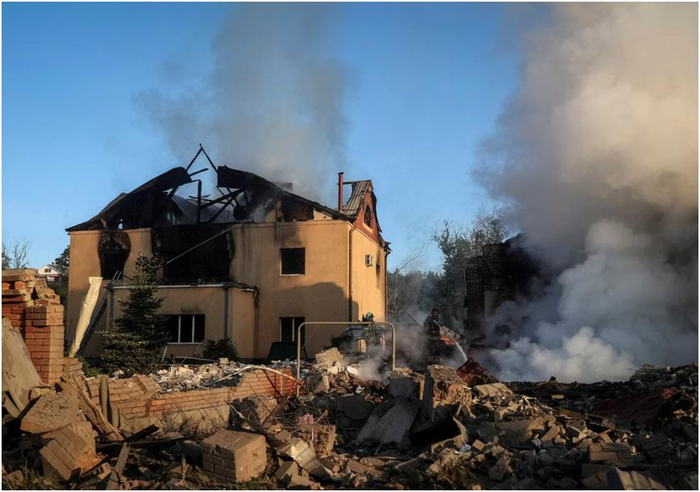 ▲近日，俄军对哈尔科夫发起大规模地面攻势