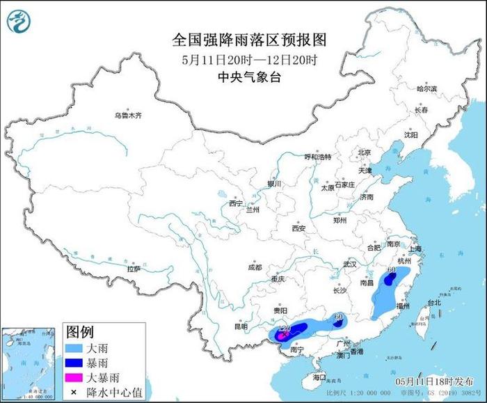南方将迎长达10天密集降雨 专家：今年浙江强对流天气较严重