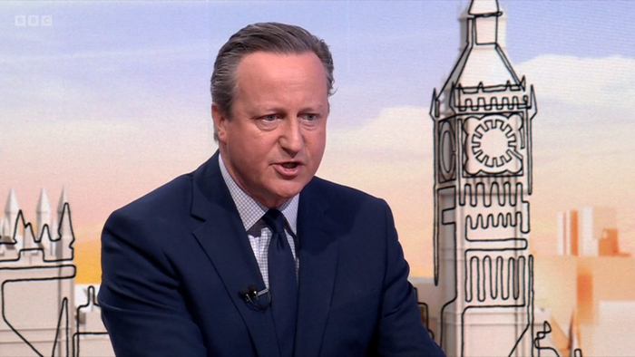 卡梅伦接受BBC访问