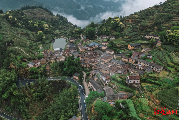 ▲松阳古村落 图据松阳文旅