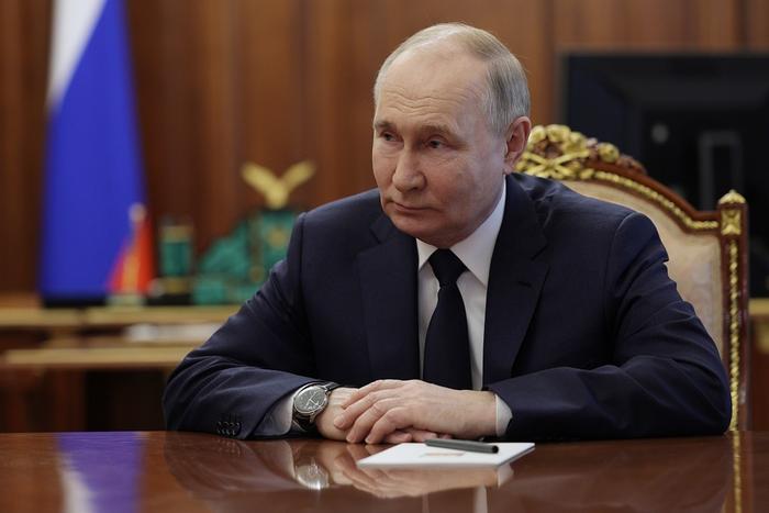  △ On May 10 local time, Russian President Vladimir Putin.