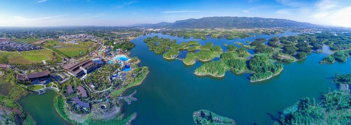 　　龙水湖全景。活动主办方供图