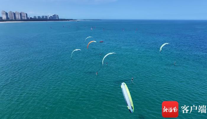 2024年全国青年帆板、风筝板锦标赛在琼海博鳌海域落下帷幕
