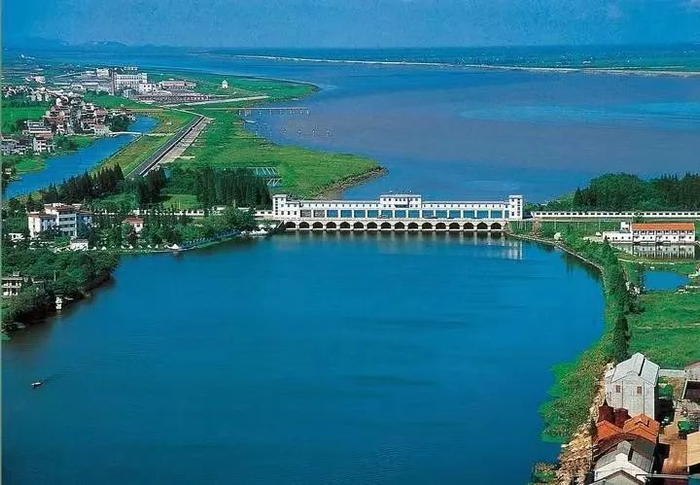 新三江闸 图源：“浙江水利”微信公众号