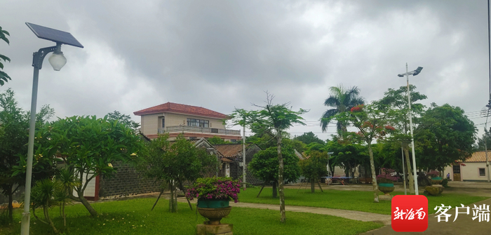 湖淡村干净整洁。记者 吴岳文 摄