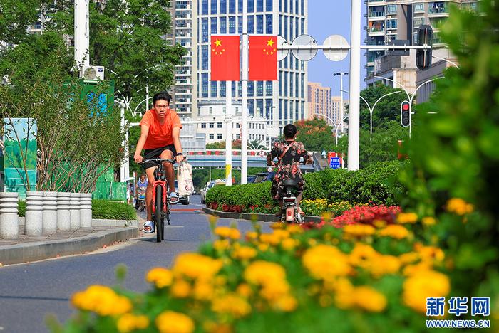 武汉打造特色花园城市。新华网发（武汉市园林和林业局供图）