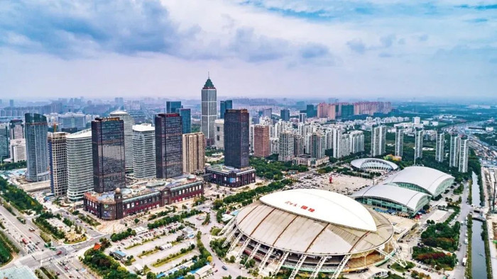 2005年，中南获得南通CBD项目 图片来源：中南建设官网