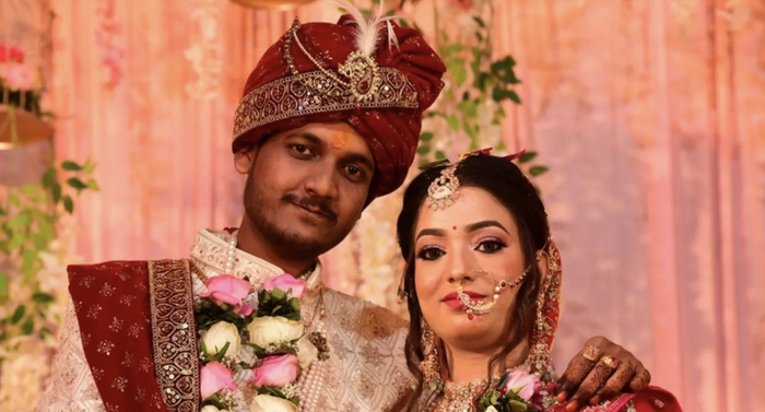 ▲安舒和安什卡在2023年结婚