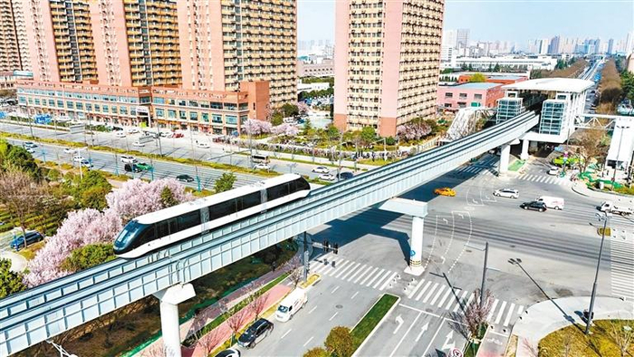 高新云巴已进入最后调试阶段，即将正式开通。