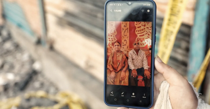 ▲安舒和希瓦尼的父母