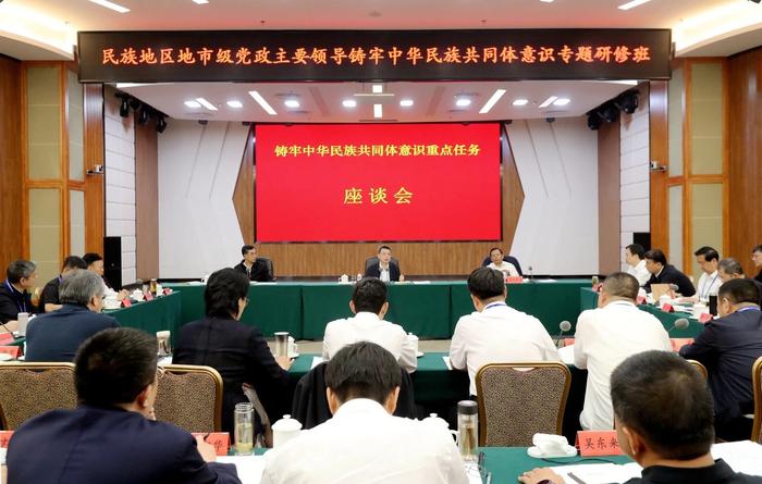 铸牢中华民族共同体意识重点任务座谈会在京召开