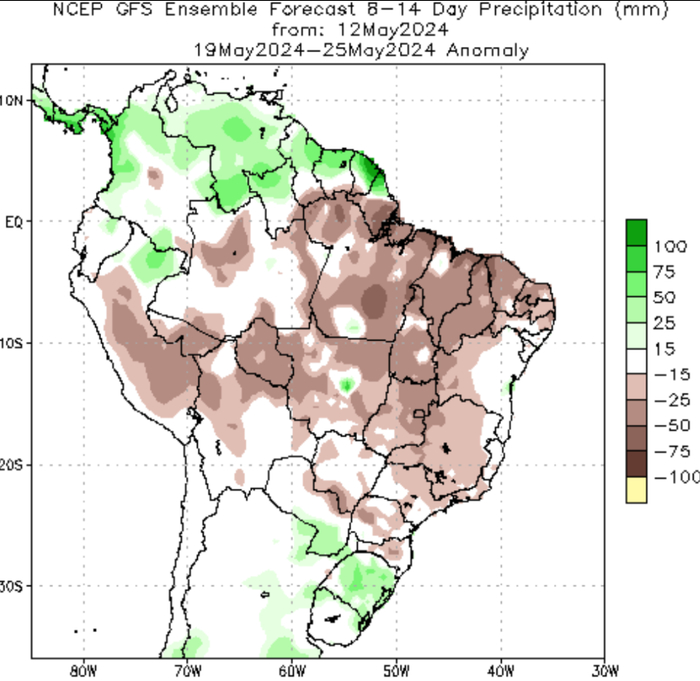 数据来源：NOAA，紫金天风期货研究所