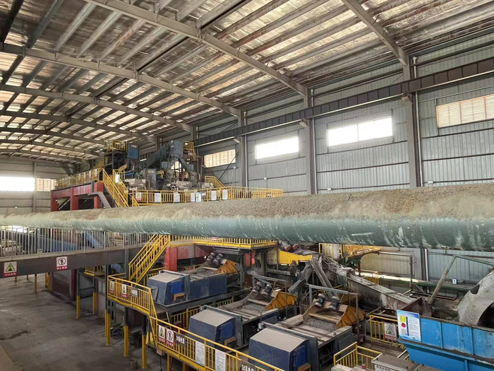 ▲停工的炉渣再生车间