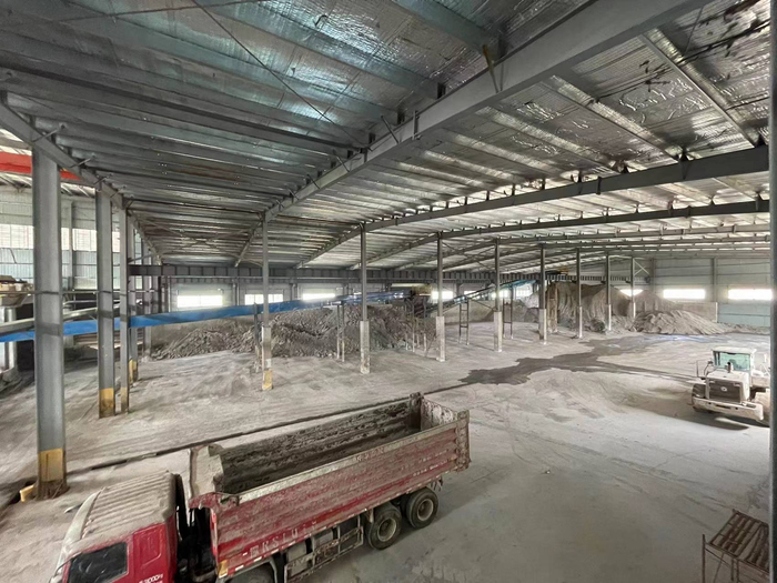 ▲停工的炉渣再生车间