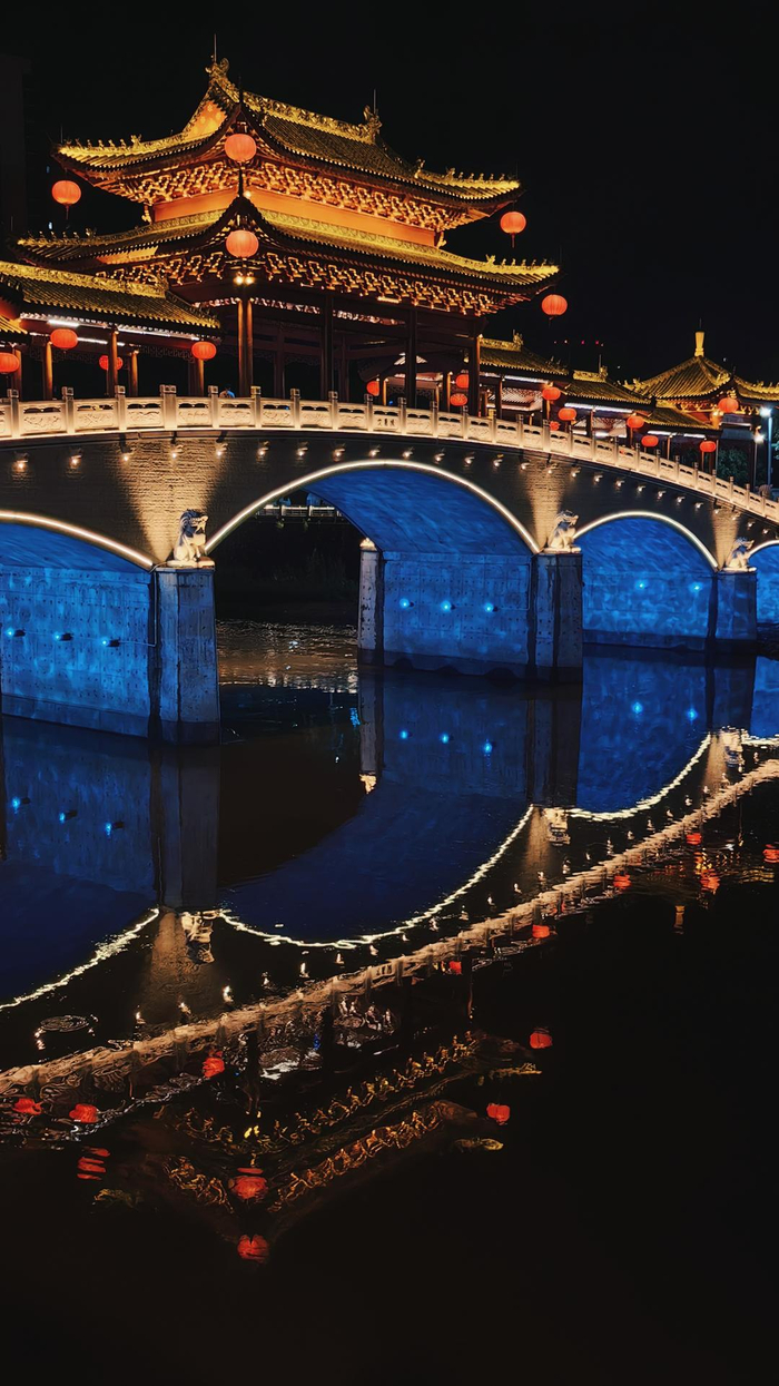 ▲文昌桥夜景