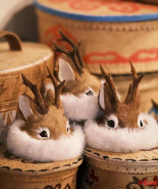 小狍角帽文创产品。鄂伦春自治旗文化和旅游局供图