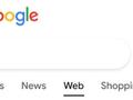 谷歌搜索“返本还原”：新增 Web 过滤器，结果仅显示文本链接