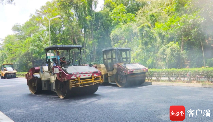 项目施工现场。图片由儋州融媒体中心提供