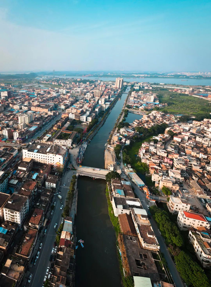 △西围涌。陈彦成 摄