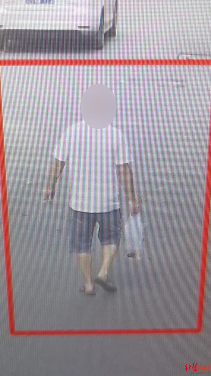 ▲犯罪嫌疑人的活动轨迹