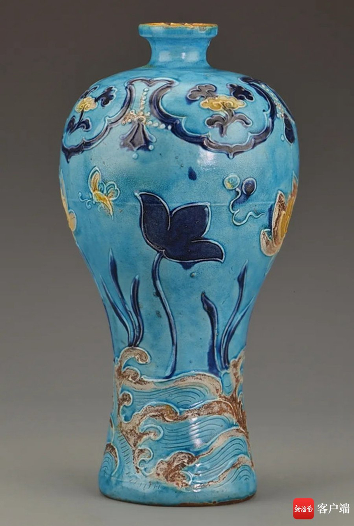 南海西北陆坡一号、二号沉船遗址出水文物。 中国（海南）南海博物馆供图