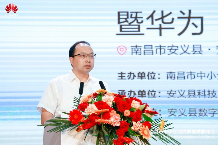 安义县委副书记,县政府县长罗国栋在致辞中回顾了安义县扎实推进数字