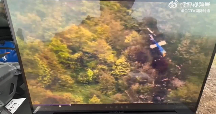 ↑截自CCTV国际时讯视频