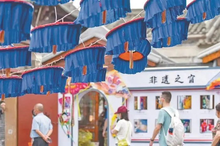 2023年第十九届文博会大鹏所城分会场。